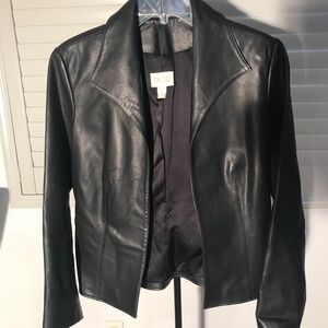 Cachi Black Leather Jacket